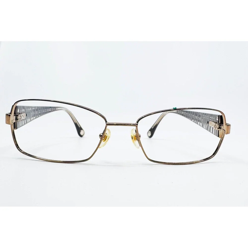 Michael Kors Eyeglasses Womens Brown Gold MK499 54-16-135